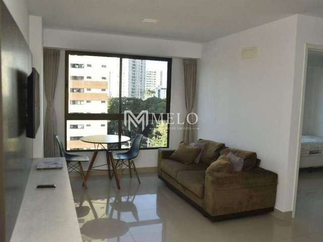 Oportunidade em PARNAMIRIM: 44m², 02qts, 01rotativa/Mobiliado