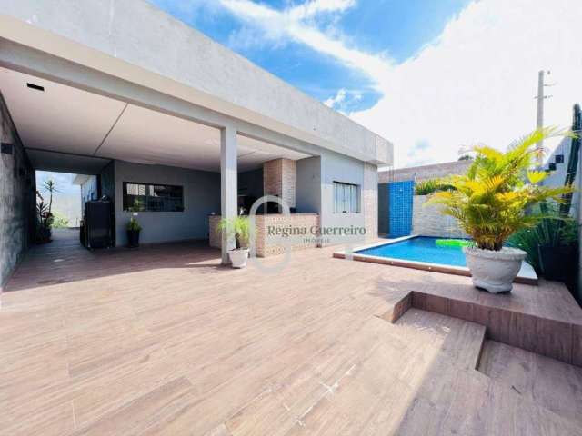 Casa com 3 dormitórios à venda, 148 m² por R$ 480.000,00 - Flora Rica III - Peruíbe/SP