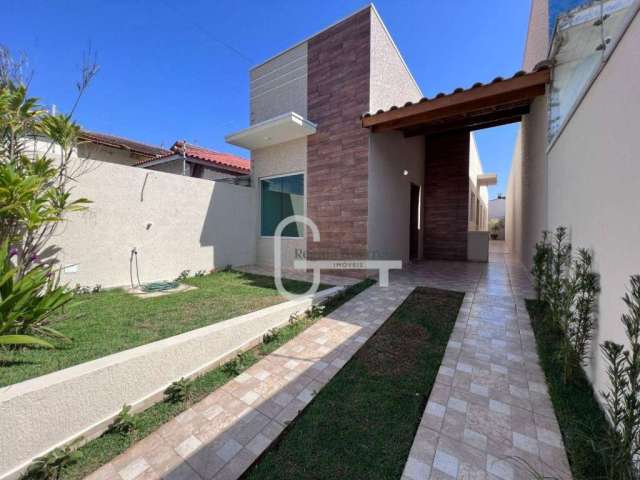Casa com 3 dormitórios à venda, 97 m² por R$ 360.000,00 - Parque D'Aville Residencial - Peruíbe/SP