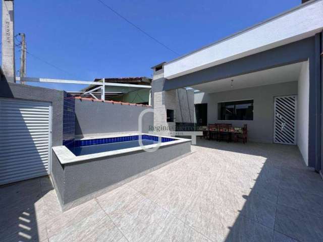 Casa com 2 dormitórios à venda, 76 m² por R$ 360.000,00 - Balneário São João Batista - Peruíbe/SP