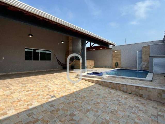 Casa com 3 dormitórios à venda, 178 m² por R$ 610.000,00 - Flora Rica II - Peruíbe/SP