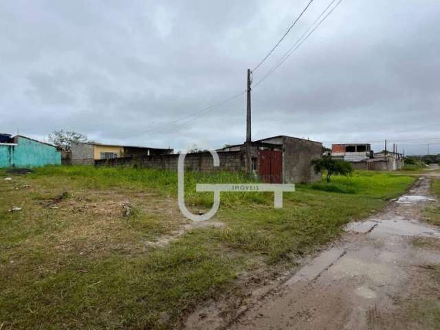 Terreno à venda, 270 m² por R$ 110.000,00 - Estância São José - Peruíbe/SP