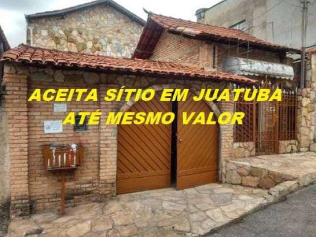 Troco por Sítio Juatuba Casa com 2 moradias Vale do Jatobá bh