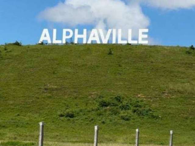 Terreno com vista para o Mestre Alvaro no condomínio Alphaville