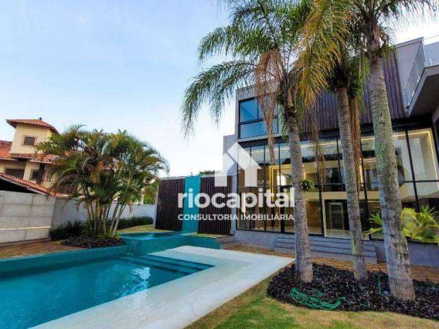 Casa com 5 quartos à venda, 1200 m² por R$ 13.990.000 - Barra da Tijuca - Rio de Janeiro/RJ