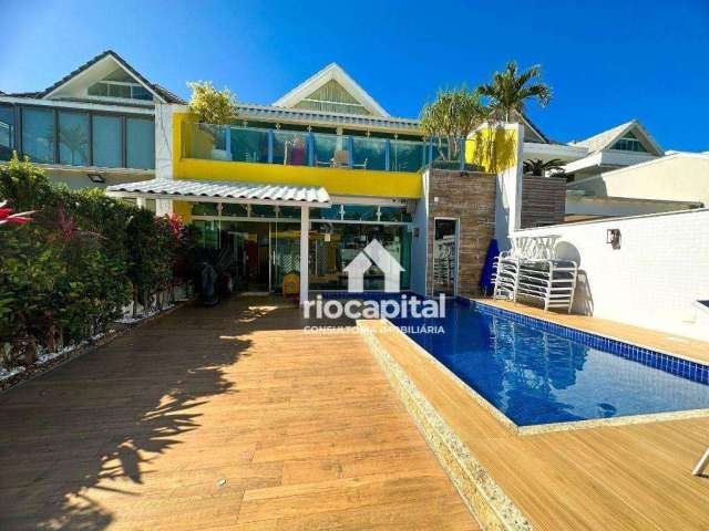 Casa com 5 dormitórios à venda, 500 m² por R$ 5.990.000,00 - Barra da Tijuca - Rio de Janeiro/RJ