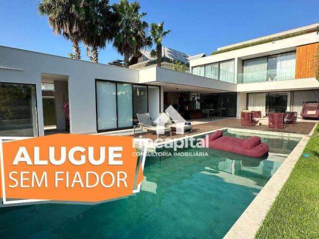 Casa com 5 quartos (suítes) para alugar, 850 m² por R$ 75.800/mês - Barra da Tijuca - Rio de Janeiro/RJ