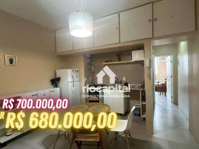 Flat com 1 quarto à venda, 36 m² por R$ 680.000 - Copacabana - Rio de Janeiro/RJ