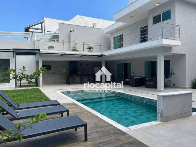 Casa com 4 dormitórios à venda, 420 m² por R$ 4.500.000,00 - Barra da Tijuca - Rio de Janeiro/RJ