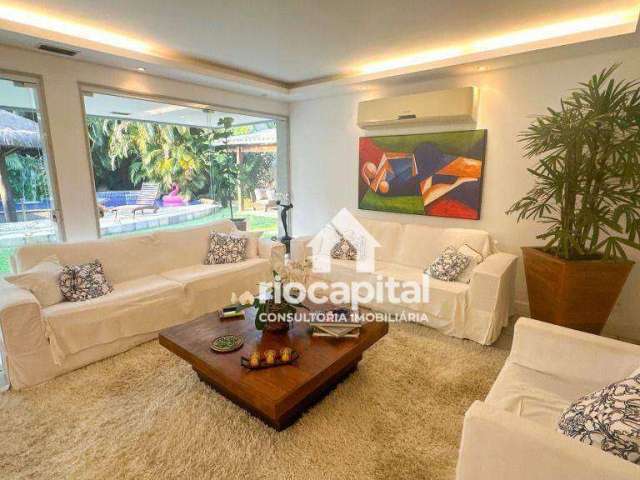 Casa com 6 quartos à venda, 776 m² por R$ 4.600.000 - Barra da Tijuca - Rio de Janeiro/RJ