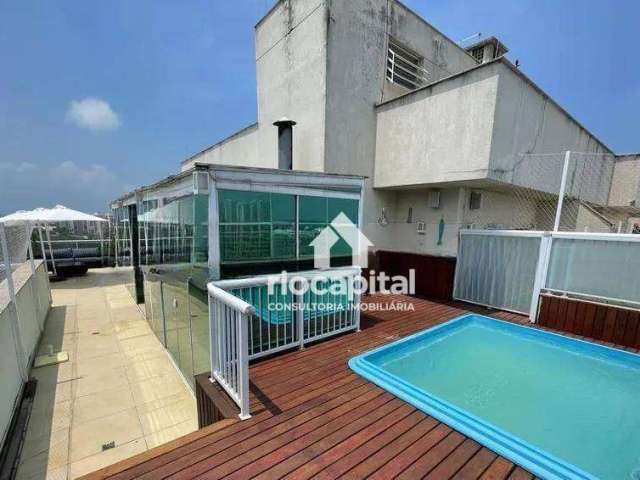 Cobertura com 5 suites à venda, 318 m² por R$ 2.600.000 - Barra da Tijuca - Rio de Janeiro/RJ