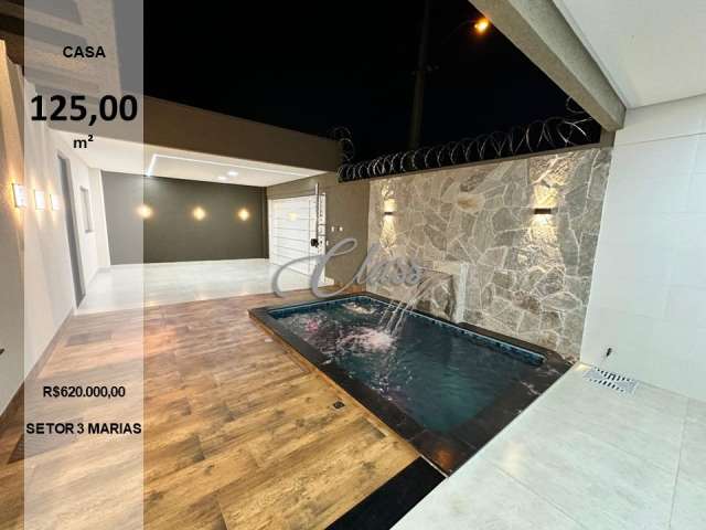 Casa residencial 3 marias