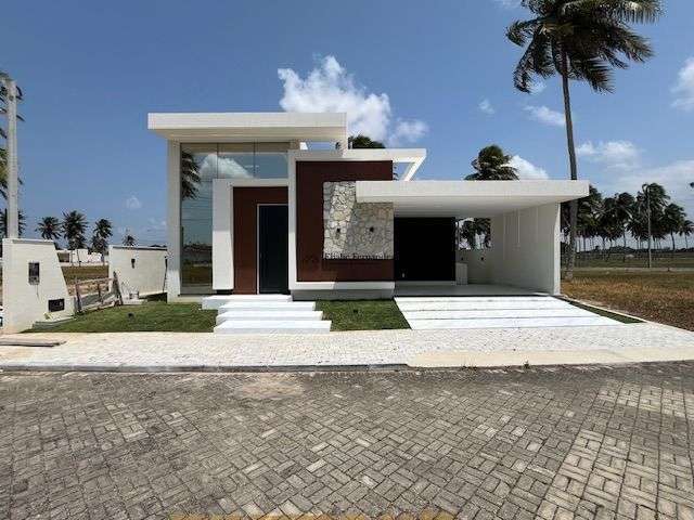 Excelente casa térrea c/ 03 suítes, 170m² p/ venda no Cajupiranga, Parnamirim/RN