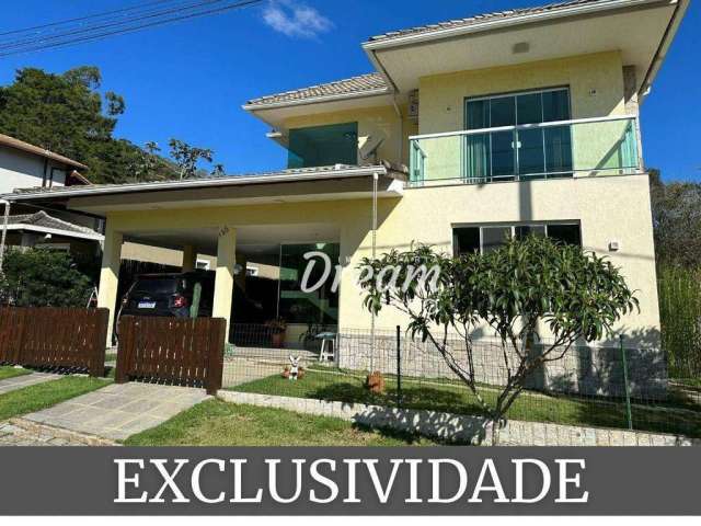 Casa com 4 dormitórios à venda, 176 m² por R$ 870.000,00 - Vargem Grande - Teresópolis/RJ