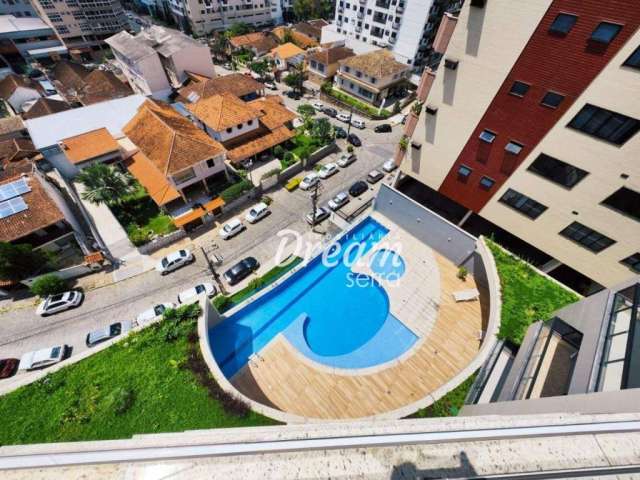 Apartamento com 1 dormitório à venda, 48 m² por R$ 450.000,00 - Agriões - Teresópolis/RJ