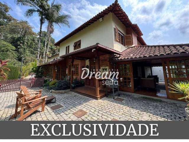 Casa com 3 dormitórios à venda, 155 m² por R$ 890.000,00 - Quebra Frascos - Teresópolis/RJ