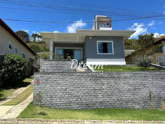 Casa com 3 dormitórios à venda, 102 m² por R$ 669.000,00 - Albuquerque - Teresópolis/RJ