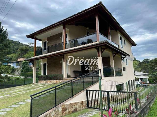 Casa com 4 dormitórios à venda, 437 m² por R$ 1.990.000,00 - Vargem Grande - Teresópolis/RJ