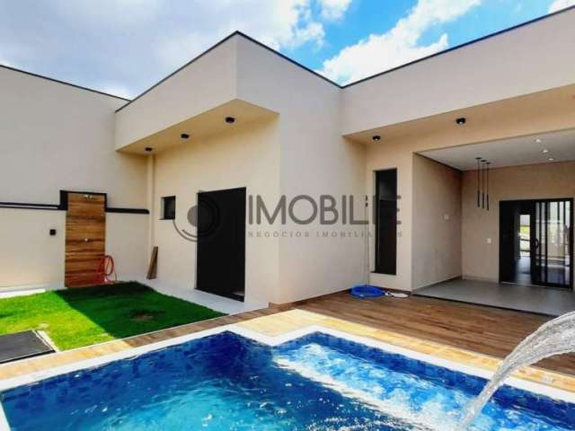 Casa com 3 dormitórios sendo 1 suítes e com piscina no Residencial Evidencias em Indaiatuba-SP