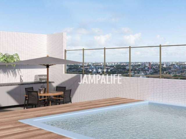 Apartamento com 3 dormitórios à venda, 78 m² por R$ 495.000,00 - Intermares - Cabedelo/PB