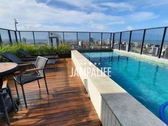 Apartamento com 2 dormitórios à venda, 58 m² por R$ 550.000,00 - Manaíra - João Pessoa/PB