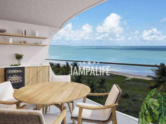 Apartamento espaçoso na beira mar de Intermares - Lançamento