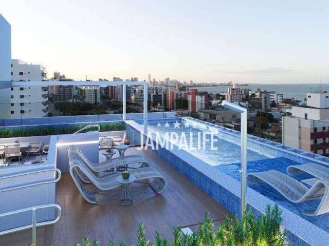 Apartamento com 2 dormitórios à venda, 59 m² por R$ 550.000,00 - Manaíra - João Pessoa/PB