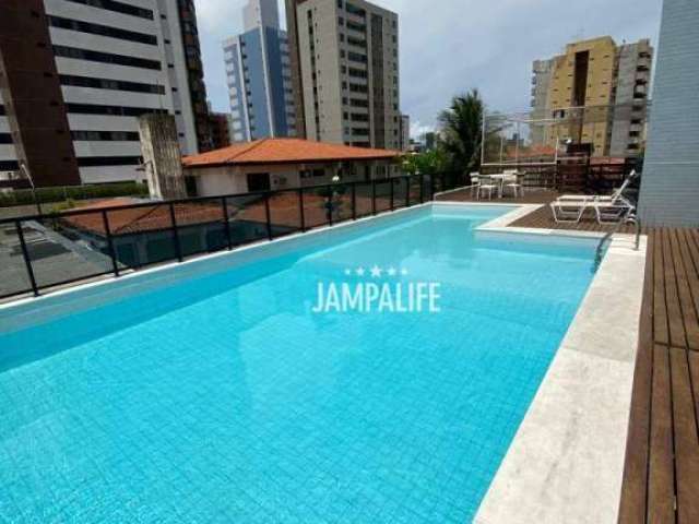 Apartamento com 4 dormitórios à venda, 218 m² por R$ 1.350.000,00 - Cabo Branco - João Pessoa/PB