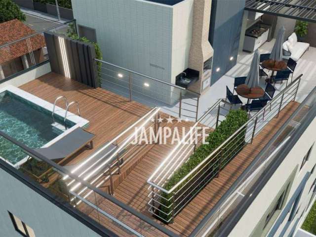 Apartamento com 2 dormitórios à venda, 111 m² por R$ 360.000,00 - Bancários - João Pessoa/PB