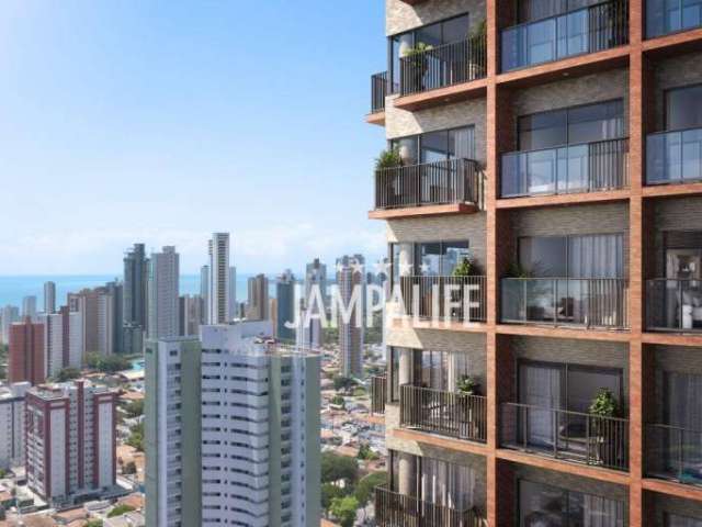 Flat com 1 dormitório à venda, 22 m² por R$ 200.000 - Miramar - João Pessoa/PB