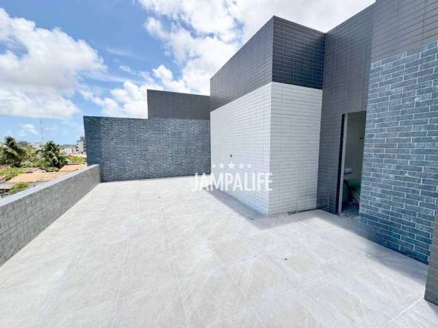 Cobertura com 3 dormitórios à venda, 131 m² por R$ 549.000,00 - Altiplano Cabo Branco - João Pessoa/PB