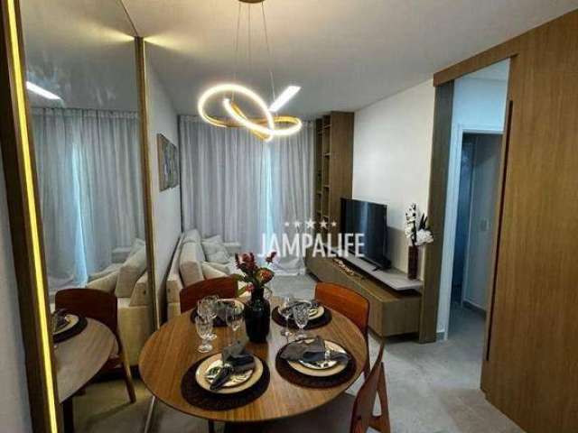 Apartamento com 2 dormitórios à venda, 53 m² por R$ 500.000,00 - Intermares - Cabedelo/PB