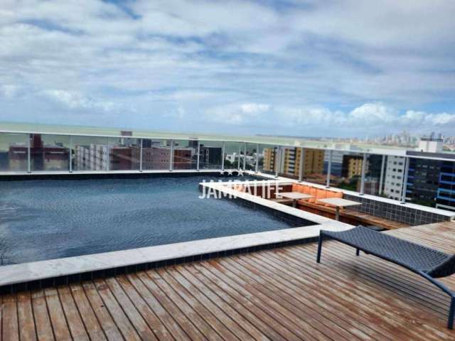 Apartamento com 1 dormitório à venda, 54 m² por R$ 530.000 - Jardim Oceania - João Pessoa/PB