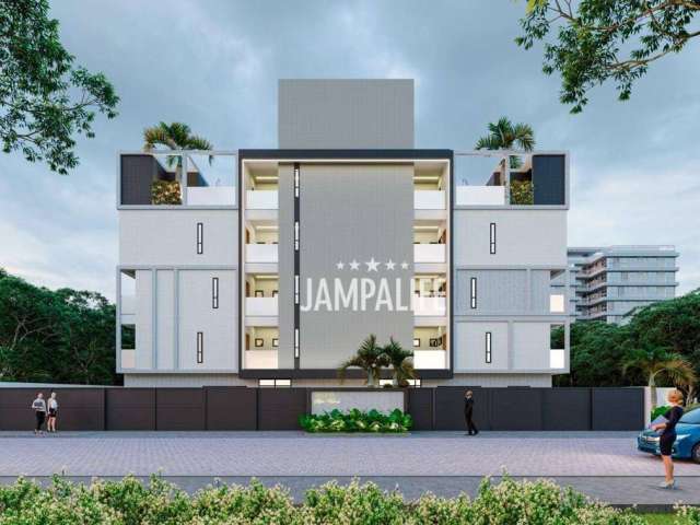 Apartamento com 2 dormitórios à venda, 51 m² por R$ 266.000,00 - Jardim Cidade Universitária - João Pessoa/PB