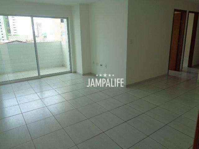 Apartamento com 3 dormitórios à venda, 92 m² por R$ 630.000 - Brisamar - João Pessoa/PB