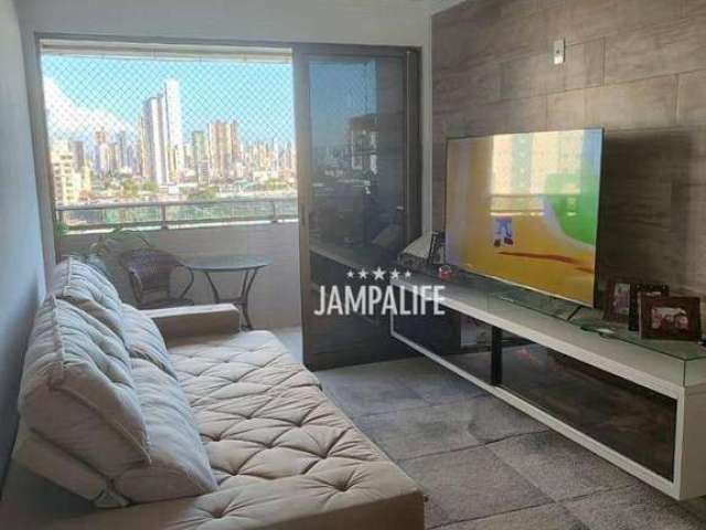 Apartamento com 3 dormitórios à venda, 75 m² por R$ 720.000,00 - Bessa - João Pessoa/PB