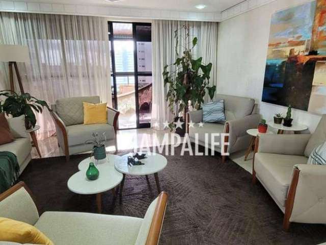 Apartamento com 4 dormitórios à venda, 210 m² por R$ 1.150.000,00 - Manaíra - João Pessoa/PB