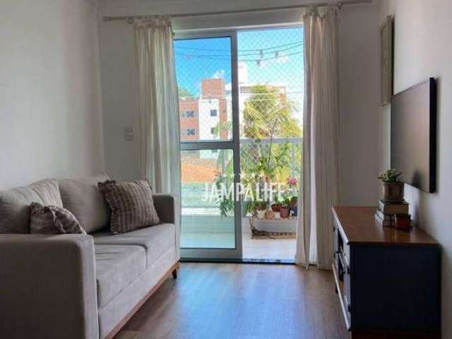 Apartamento com 3 dormitórios à venda, 76 m² por R$ 314.000,00 -  Jardim Cidade Universitária - João Pessoa/PB