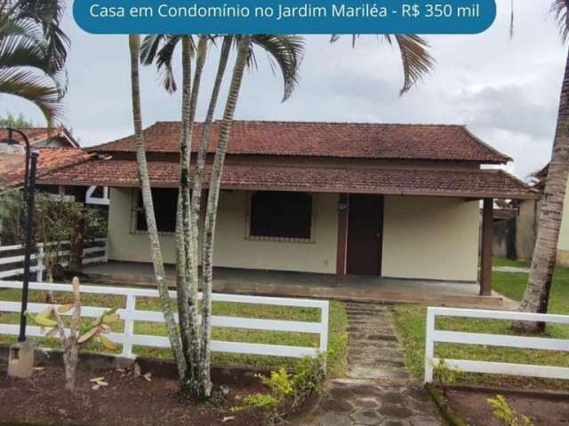 Casa em Condomínio para Venda em Rio das Ostras, Jardim Marilea, 3 dormitórios, 1 suíte, 2 banheiros