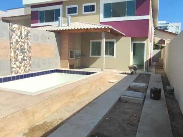 Duplex para Venda em Rio das Ostras, Ouro Verde, 4 dormitórios, 3 suítes, 5 banheiros, 2 vagas