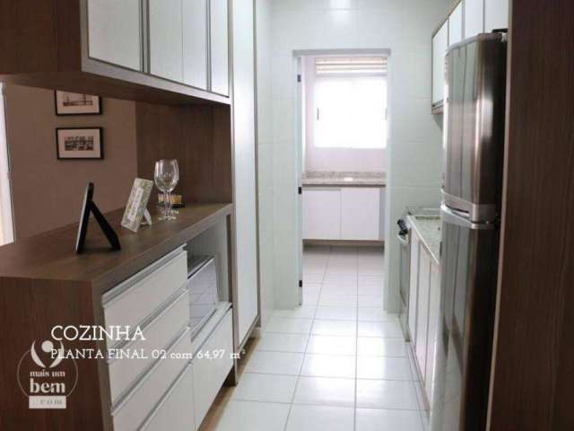 Apartamento novo com 2 quartos, 1 vaga de garagem à venda por R$ 462.000 - Rebouças - Curitiba/PR