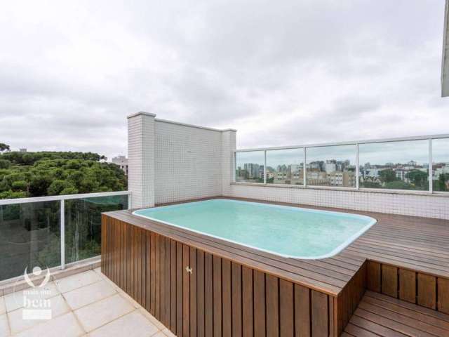 Cobertura nova com 183 m², duas suítes, terraço privativo com piscina à venda por R$ 1.280.000 - Boa Vista - Curitiba/PR