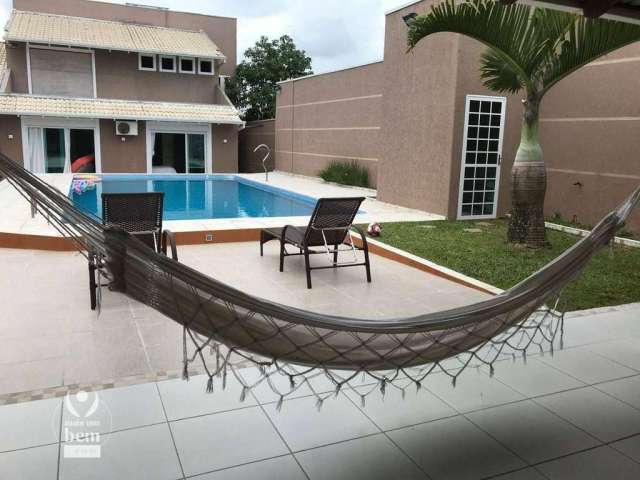 Casa 480m² com espaço gourmet e piscina, 7 quartos, 5 vagas de garagem à venda por R$ 2.500.000 - Piçarras - Guaratuba/PR