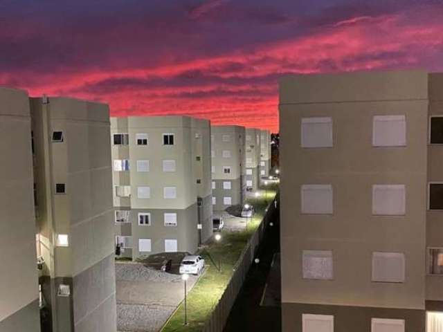 Apartamento de dois dormitórios nunca habitado.