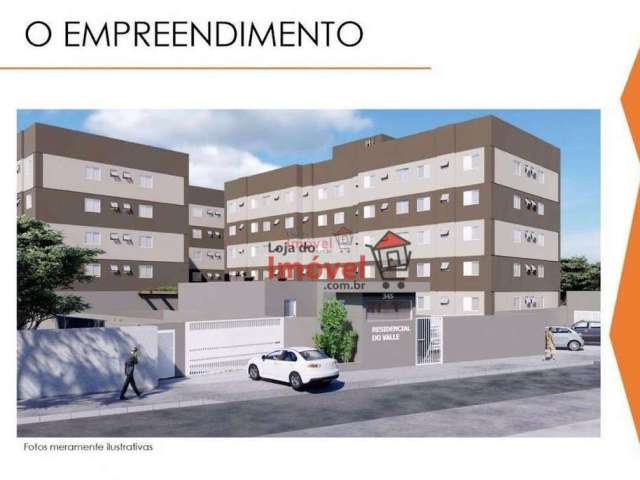 Apartamento com 1 dormitório à venda, 51 m² por R$ 215.000,00 - Jardim Vila Rica - Santo André/SP