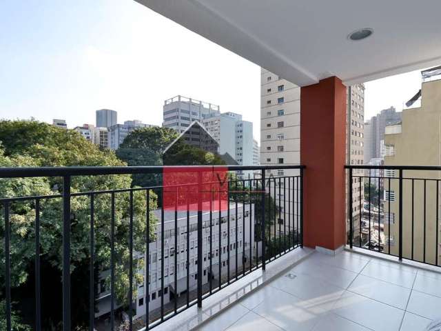 Apartamento com vista para o parque Augusta, perto do  metrô Higienopolis-Mackenzie à venda, Consol