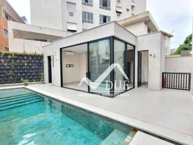 Casa com 4 quartos com piscina e elevador, à venda, 376 m² por R$ 4.900.000 - Ponta da Praia - Santos/SP