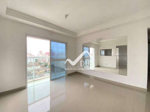 Apartamento com 2 dormitórios à venda, 53 m² por R$ 530.000,00 - Aparecida - Santos/SP