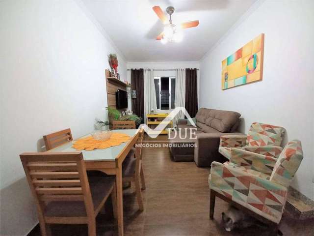 Apartamento com 2 dormitórios sendo 1 suíte,  à venda, 80 m² por R$ 320.000 - Encruzilhada - Santos/SP