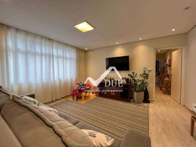 Apartamento com 2 dormitórios à venda, 104 m² por R$ 540.000,00 - Boqueirão - Santos/SP